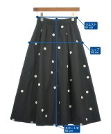 JUSGLITTY（ジャスグリッティ）ロング・マキシ丈スカート 黒 サイズ:0(XS位) レディース/2200610918056