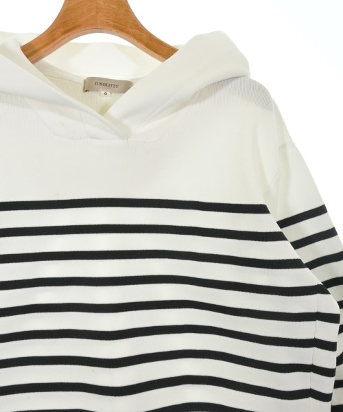 JUSGLITTY（ジャスグリッティ）パーカー 白 サイズ:0(XS位) レディース/2200618969074