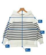 JUSGLITTY（ジャスグリッティ）パーカー 白 サイズ:0(XS位) レディース/2200618969074