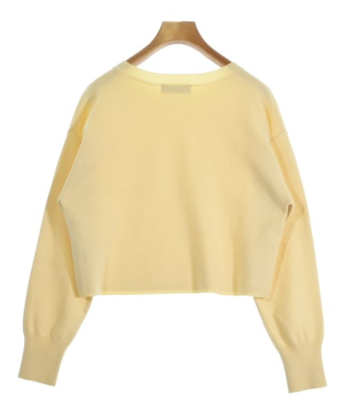 JUSGLITTY（ジャスグリッティ）ニット・セーター 黄 サイズ:2(M位) レディース/2200669001082