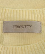 JUSGLITTY（ジャスグリッティ）ニット・セーター 黄 サイズ:2(M位) レディース/2200669001082