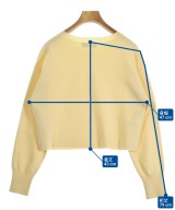 JUSGLITTY（ジャスグリッティ）ニット・セーター 黄 サイズ:2(M位) レディース/2200669001082