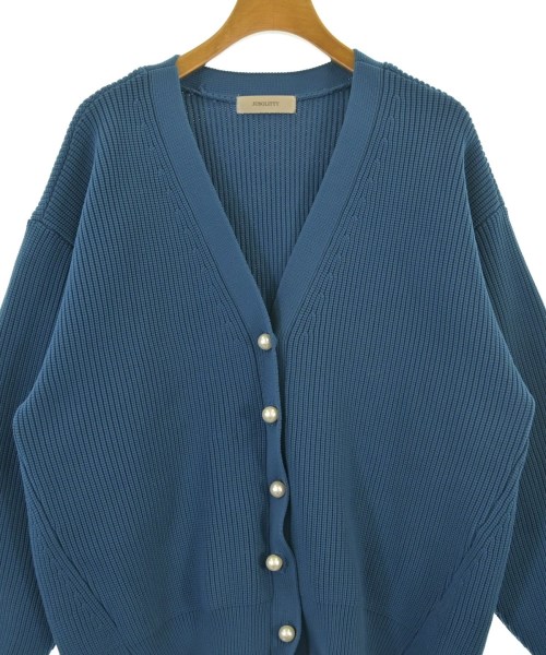 JUSGLITTY（ジャスグリッティ）カーディガン 青 サイズ:2(M位) レディース/2200672457029