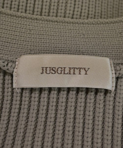 JUSGLITTY（ジャスグリッティ）カーディガン 茶 サイズ:2(M位) レディース/2200671812027