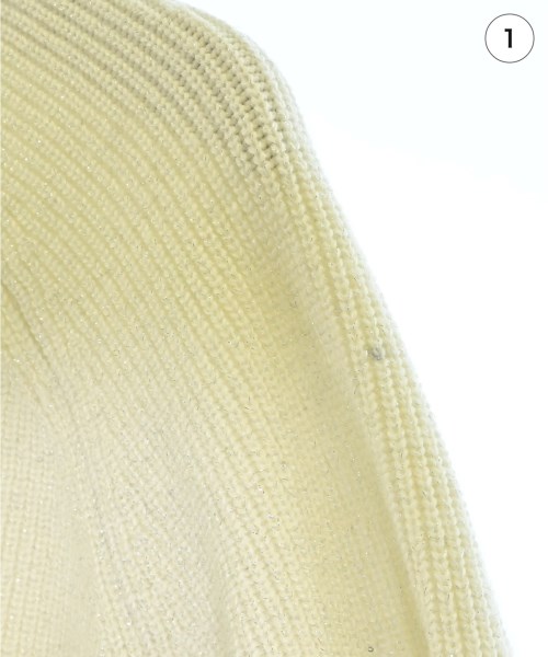 JUSGLITTY（ジャスグリッティ）ニット・セーター 白 サイズ:2(M位) レディース/2200671182144