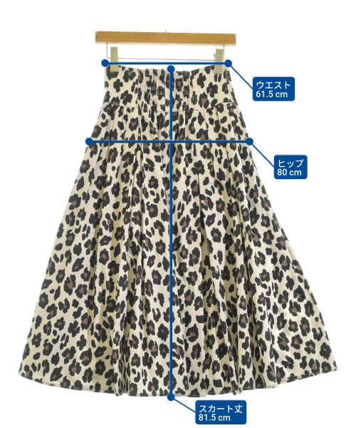 JUSGLITTY（ジャスグリッティ）ロング・マキシ丈スカート 白 サイズ:0(XS位) レディース/2200677095035