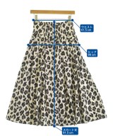 JUSGLITTY（ジャスグリッティ）ロング・マキシ丈スカート 白 サイズ:0(XS位) レディース/2200677095035