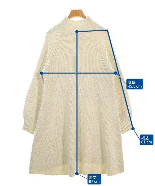 JUSGLITTY（ジャスグリッティ）ワンピース ベージュ サイズ:1(S位) レディース/2200673341013