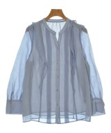 JUSGLITTY（ジャスグリッティ）ブラウス 青 サイズ:2(M位) レディース/2200675984010