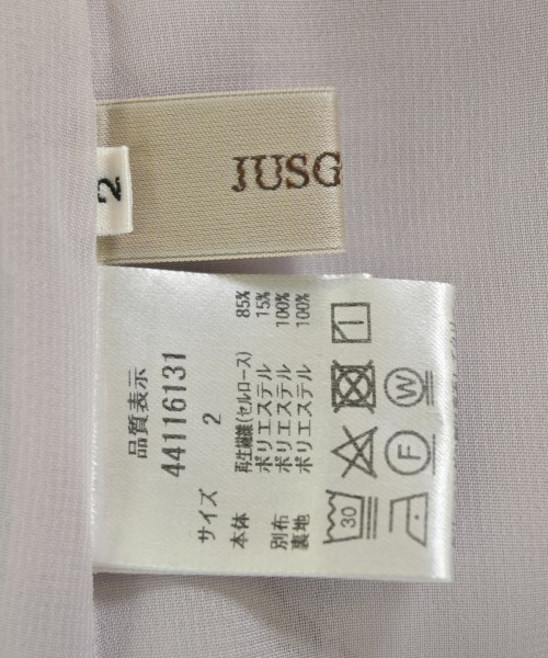 JUSGLITTY（ジャスグリッティ）ブラウス 紫 サイズ:2(M位) レディース/2200675984027