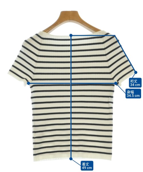 JUSGLITTY（ジャスグリッティ）ニット・セーター 白 サイズ:2(M位) レディース/2200676101065