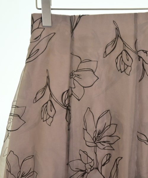 JUSGLITTY（ジャスグリッティ）ロング・マキシ丈スカート 茶 サイズ:1(S位) レディース/2200678806050