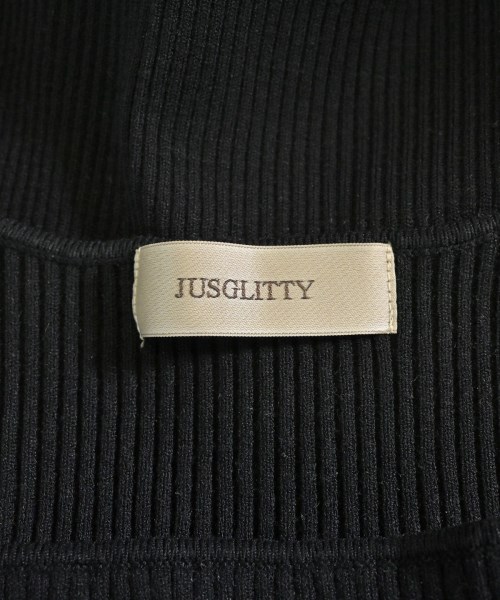 JUSGLITTY（ジャスグリッティ）ニット・セーター 黒 サイズ:2(M位) レディース/2200678806111
