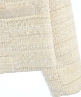 JUSGLITTY（ジャスグリッティ）ノーカラージャケット ベージュ サイズ:1(S位) レディース/2200672791031