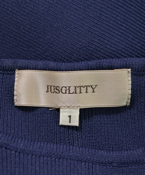 JUSGLITTY（ジャスグリッティ）ワンピース 青 サイズ:1(S位) レディース/2200686981022