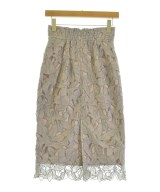 JUSGLITTY（ジャスグリッティ）ロング・マキシ丈スカート ベージュ サイズ:0(XS位) レディース/2200693503101