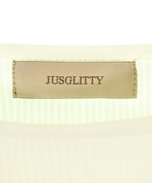 JUSGLITTY（ジャスグリッティ）ニット・セーター 白 サイズ:2(M位) レディース/2200692779033
