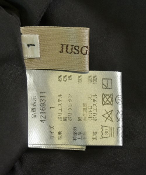 JUSGLITTY（ジャスグリッティ）ワンピース グレー サイズ:1(S位) レディース/2200693065029