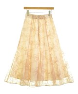 JUSGLITTY（ジャスグリッティ）ロング・マキシ丈スカート ベージュ サイズ:0(XS位) レディース/2200696123030