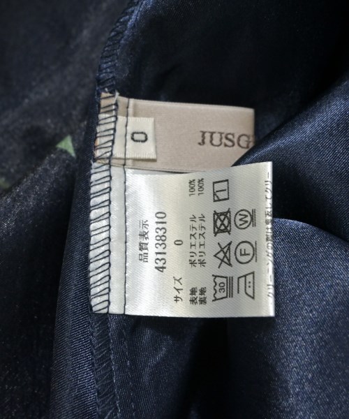 JUSGLITTY（ジャスグリッティ）ロング・マキシ丈スカート 紺 サイズ:0(XS位) レディース/2200645889208