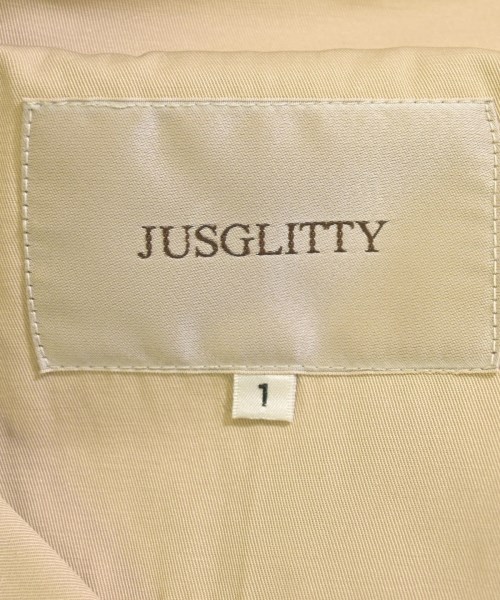 JUSGLITTY（ジャスグリッティ）ピーコート ベージュ サイズ:1(S位) レディース/2200650311015