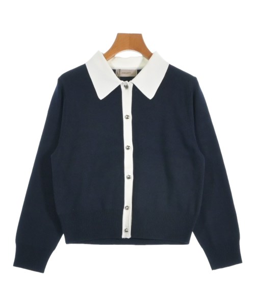 JUSGLITTY(ジャスグリッティ)ニット・セーター 紺 サイズ:40(M位)/2200650311022