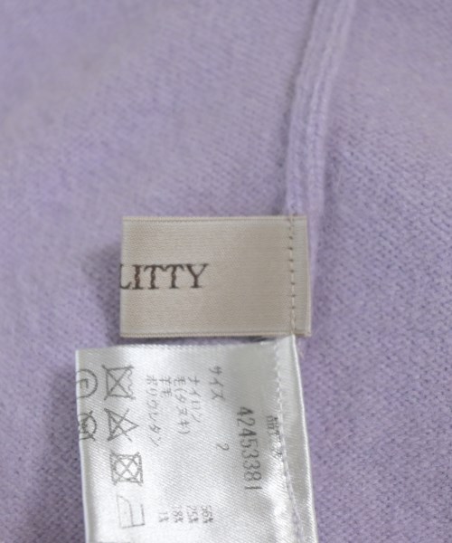 JUSGLITTY（ジャスグリッティ）カーディガン 紫 サイズ:2(M位) レディース/2200649975044