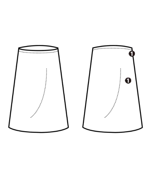 JUSGLITTY（ジャスグリッティ）ロング・マキシ丈スカート 白 サイズ:2(M位) レディース/2200651058032