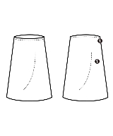 JUSGLITTY（ジャスグリッティ）ロング・マキシ丈スカート 白 サイズ:2(M位) レディース/2200651058032