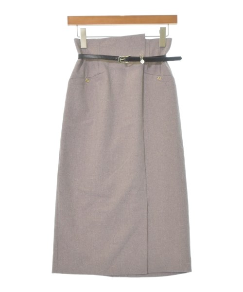 JUSGLITTY(ジャスグリッティ)ロング・マキシ丈スカート 紫 サイズ:0(XS位)/2200654763049