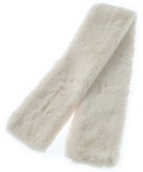 JUSGLITTY（ジャスグリッティ）マフラー 白 サイズ:- レディース/2200656410064