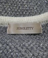 JUSGLITTY（ジャスグリッティ）ノーカラージャケット グレー サイズ:2(M位) レディース/2200658736049