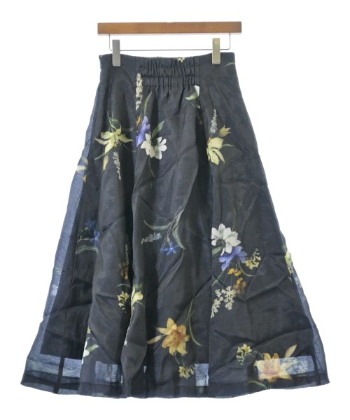 JUSGLITTY（ジャスグリッティ）ロング・マキシ丈スカート 紺 サイズ:2(M位) レディース/2200658736063