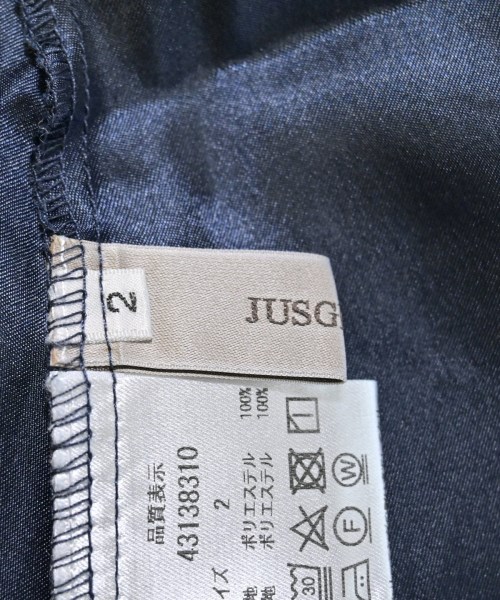 JUSGLITTY（ジャスグリッティ）ロング・マキシ丈スカート 紺 サイズ:2(M位) レディース/2200658736063