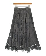 JUSGLITTY（ジャスグリッティ）ロング・マキシ丈スカート グレー サイズ:1(S位) レディース/2200705517324