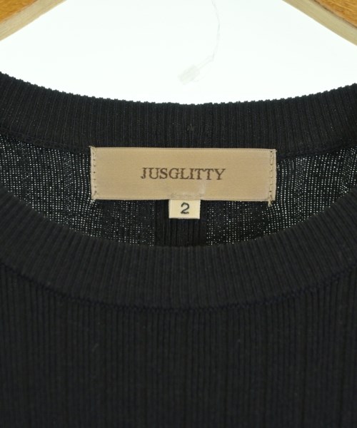 JUSGLITTY（ジャスグリッティ）ワンピース 黒 サイズ:2(M位) レディース/2200710450029