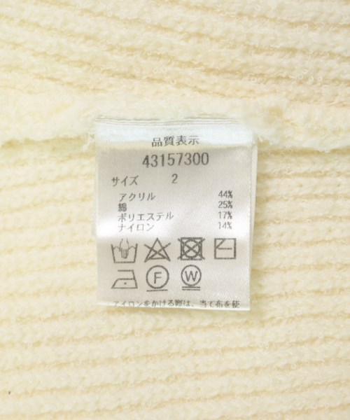 JUSGLITTY（ジャスグリッティ）カーディガン 白 サイズ:2(M位) レディース/2200710450050