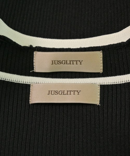 JUSGLITTY（ジャスグリッティ）アンサンブル 黒 サイズ:2(M位) レディース/2200634638053
