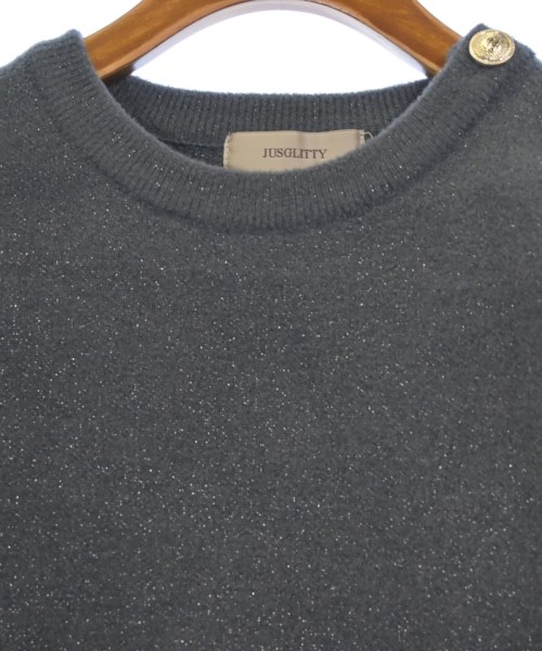 JUSGLITTY（ジャスグリッティ）ニット・セーター グレー サイズ:2(M位) レディース/2200637061025