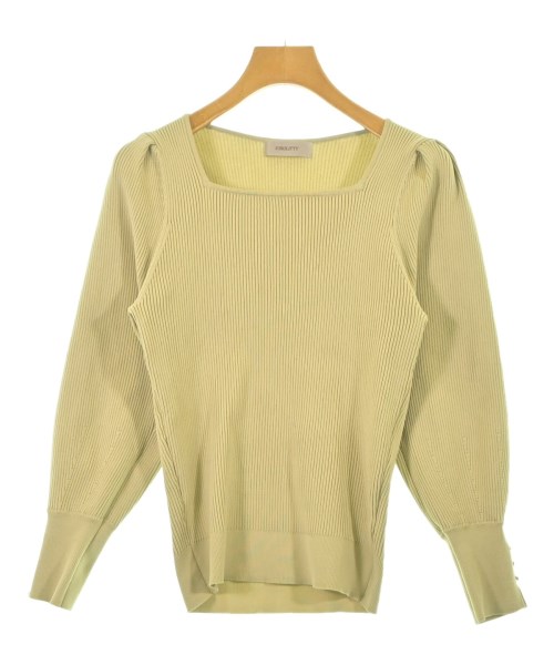 JUSGLITTY(ジャスグリッティ)ニット・セーター ベージュ サイズ:2(M位)/2200637061032