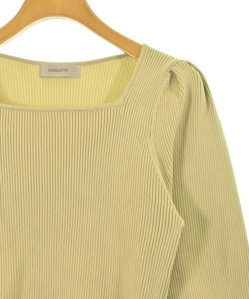 JUSGLITTY（ジャスグリッティ）ニット・セーター ベージュ サイズ:2(M位) レディース/2200637061032