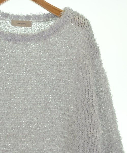 JUSGLITTY（ジャスグリッティ）ニット・セーター グレー サイズ:2(M位) レディース/2200646764085