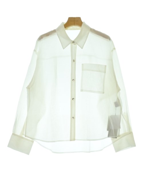 JUSGLITTY(ジャスグリッティ)ブラウス 白 サイズ:2(M位)/2200644981088