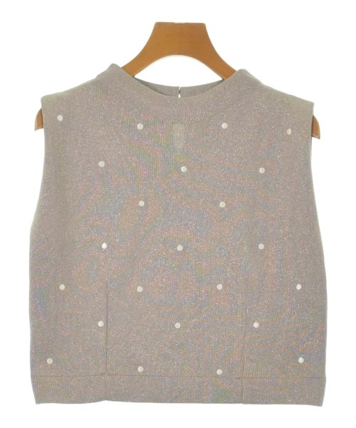 JUSGLITTY(ジャスグリッティ)ニット・セーター ベージュ サイズ:2(M位)/2200645482027