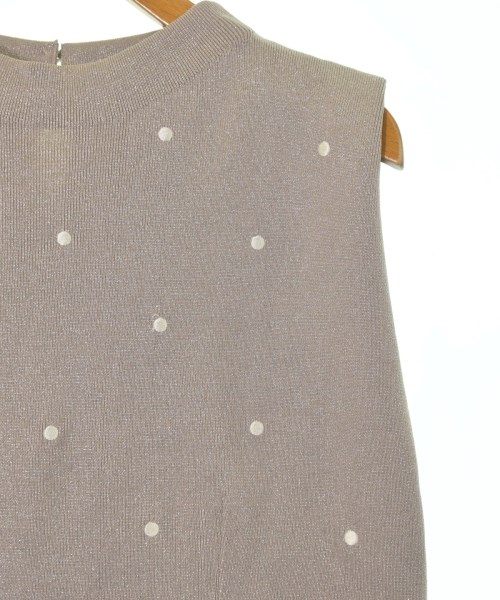 JUSGLITTY（ジャスグリッティ）ニット・セーター ベージュ サイズ:2(M位) レディース/2200645482027