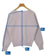 JUSGLITTY（ジャスグリッティ）ニット・セーター 紫 サイズ:2(M位) レディース/2200645482065