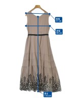 JUSGLITTY（ジャスグリッティ）ワンピース ベージュ サイズ:1(S位) レディース/2200653402062