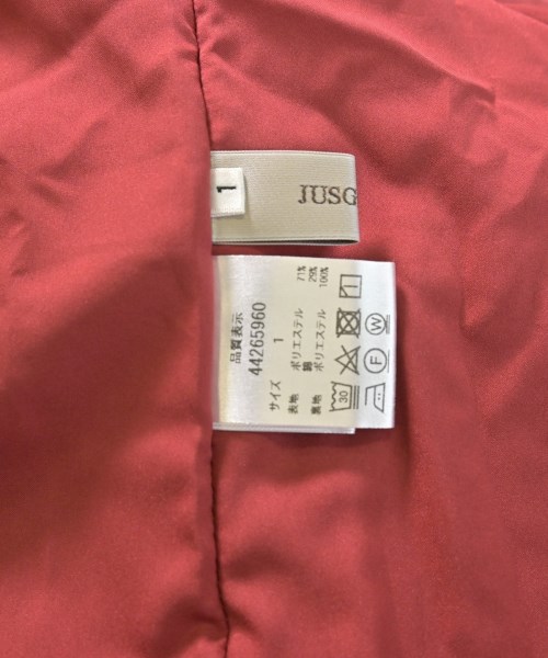 JUSGLITTY（ジャスグリッティ）ワンピース 赤 サイズ:1(S位) レディース/2200653402079