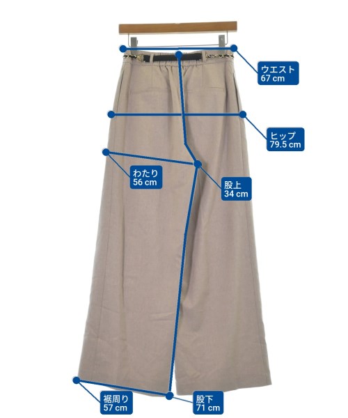 JUSGLITTY（ジャスグリッティ）スラックス ピンク サイズ:2(M位) レディース/2200644623063