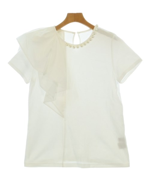 JUSGLITTY(ジャスグリッティ)Tシャツ・カットソー 白 サイズ:1(S位)/2200647198148